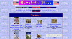 Desktop Screenshot of howeird.com
